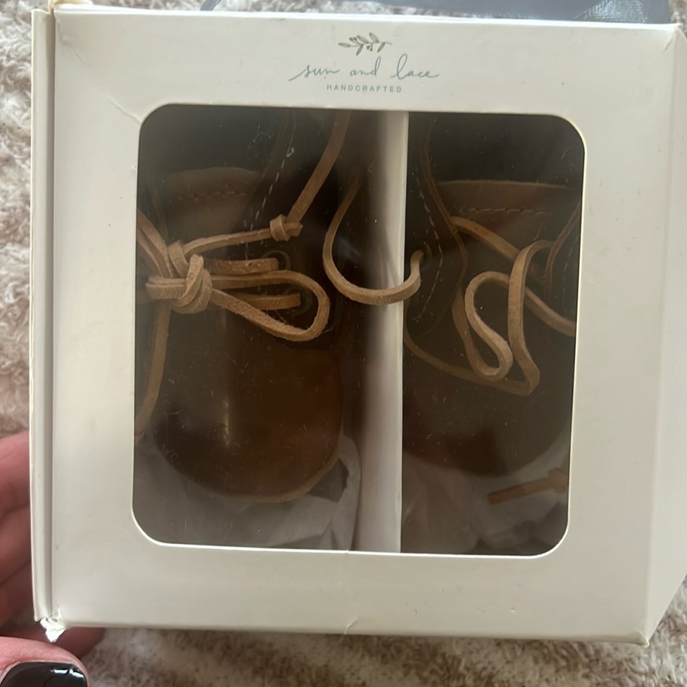Sun and Lace baby shoes